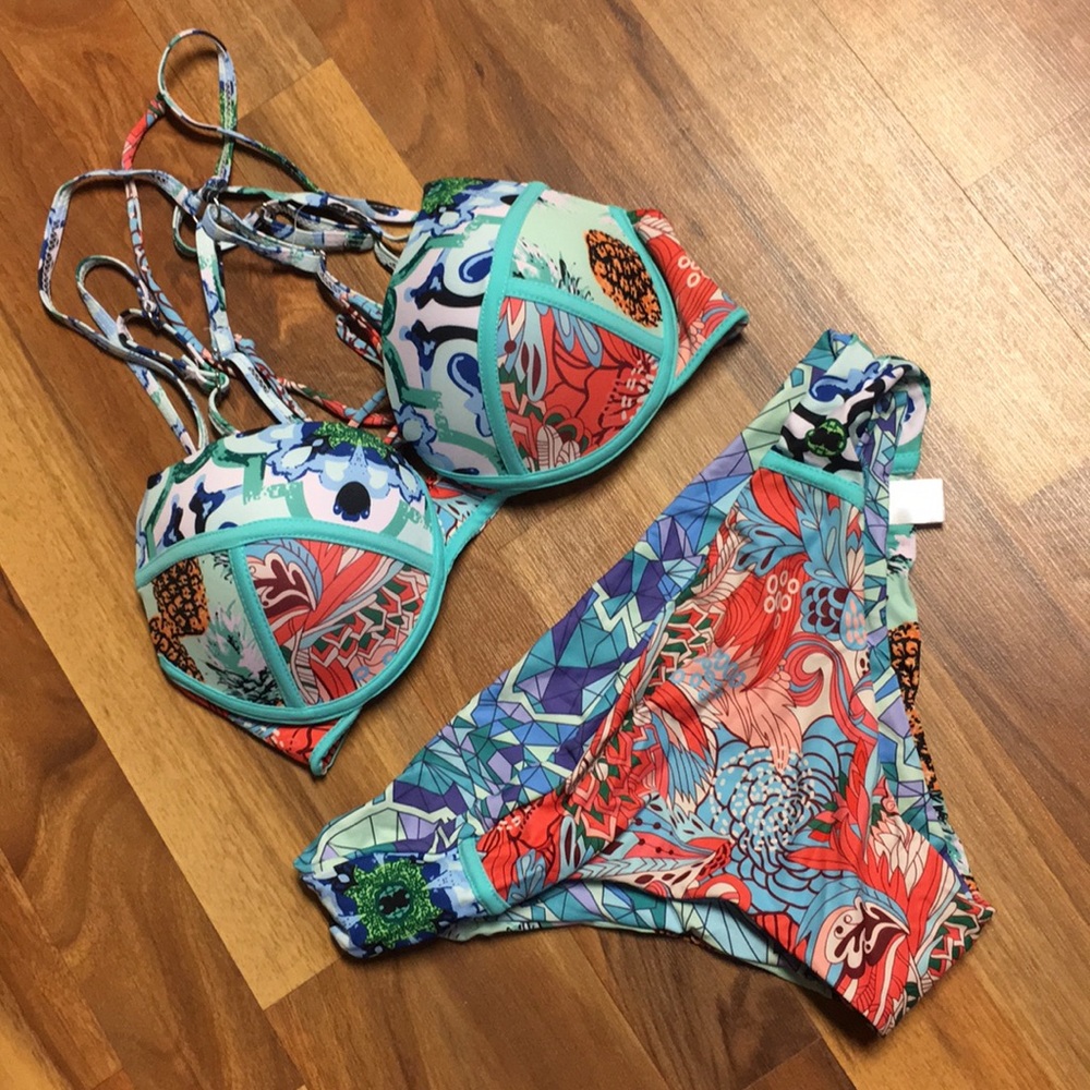 Multi-print Bikini